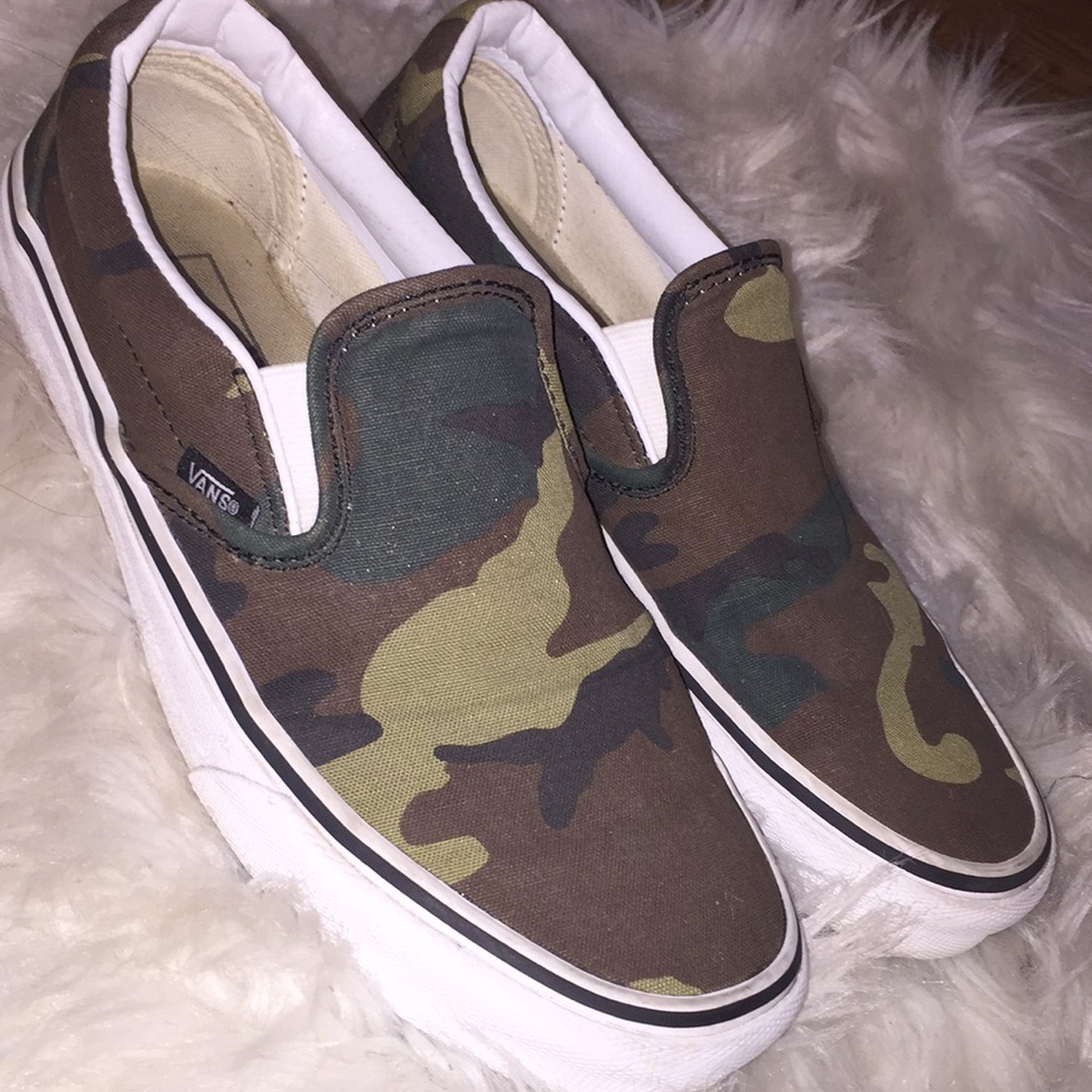 Camo Vans